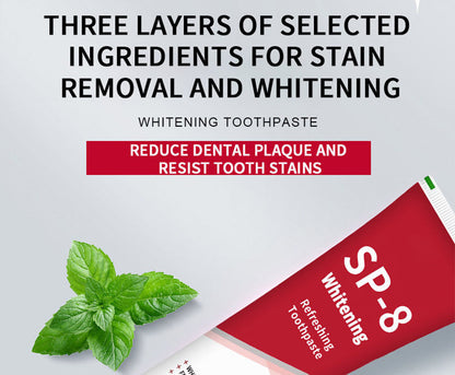 ✨AEXZR® SP-8 Probiotic Whitening Toothpaste | Gentle on gums, no irritation🦷