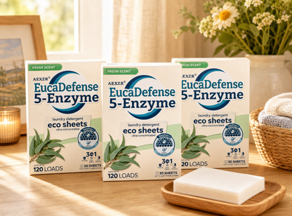 🏆UP TO 50% OFF| AEXZR® EucaDefense 5-Enzyme Laundry Sheets