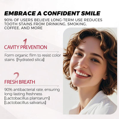 ✨AEXZR® SP-8 Probiotic Whitening Toothpaste | Gentle on gums, no irritation🦷