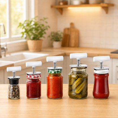 Jar Opener for Arthritis & Weak Hands – Adjustable Stainless Steel😍