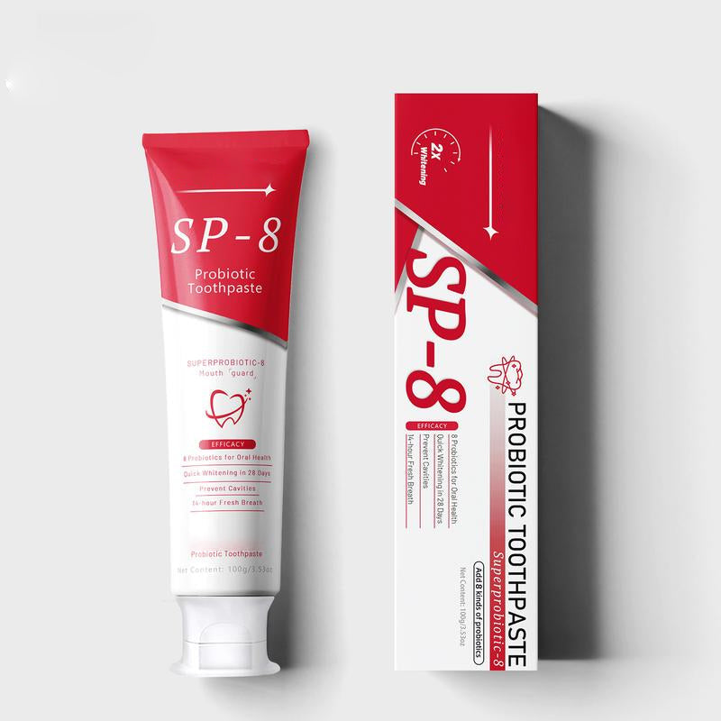 ✨AEXZR® SP-8 Probiotic Whitening Toothpaste | Gentle on gums, no irritation🦷