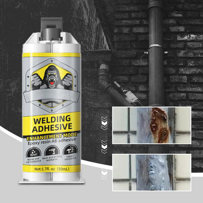 🚀 Ultra-Strong Metal Repair Adhesive | Welding Alternative – Waterproof & Heat-Resistant🔥