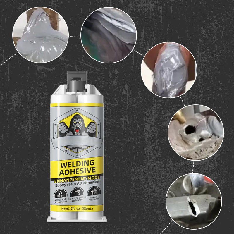 🚀 Ultra-Strong Metal Repair Adhesive | Welding Alternative – Waterproof & Heat-Resistant🔥