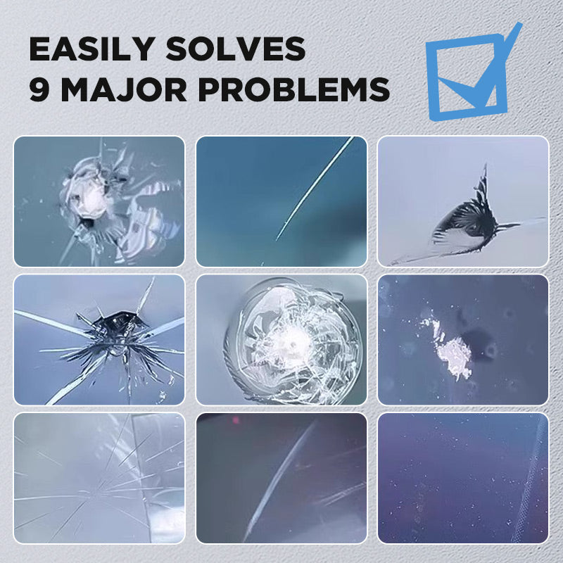 Cracks Gone Glass Repair Kit🛡️ Fix it before it spreads — save $400 on a replacement!