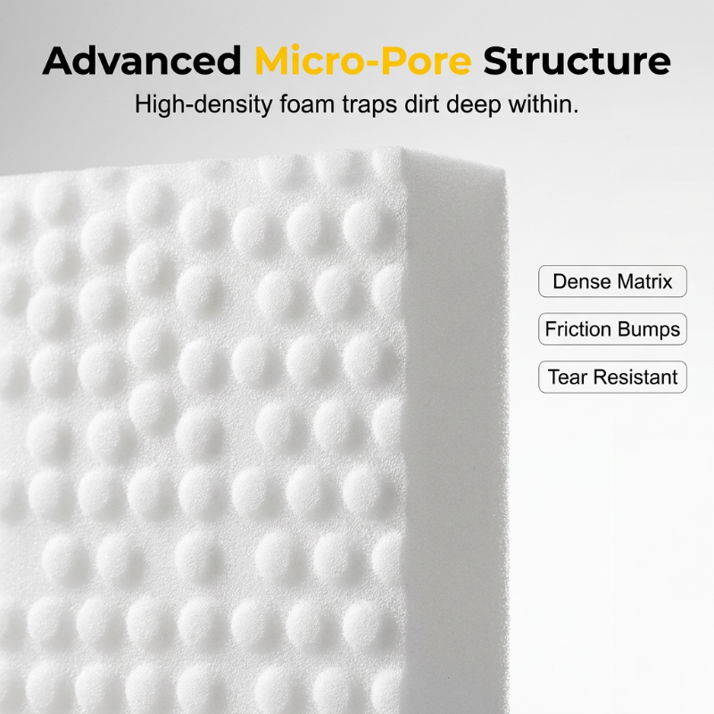 High-Density Compressed Nano Sponge Eraser
